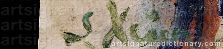 Signature by Spiros Georg XENOS
