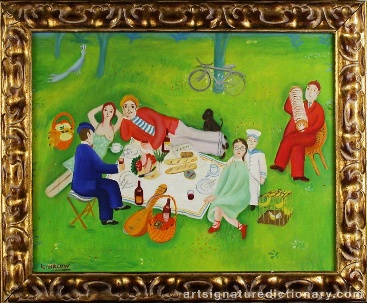 Close-up details showing Lennart JIRLOW signature forgery characteristics