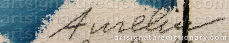 Signature by Albin AMELIN