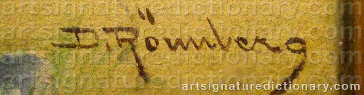 Signature by David Dan RÖNNBERG