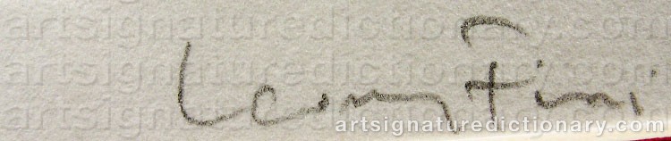 Signature by Leonore FINI