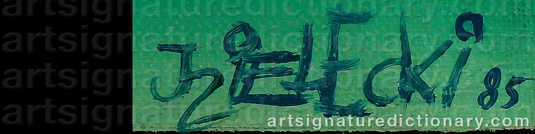 Signature by Jan ZIELECKI