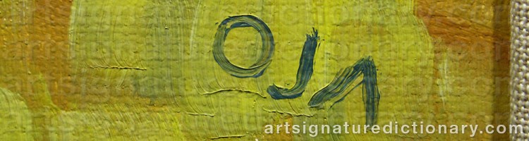 Forged signature of Onni OJA