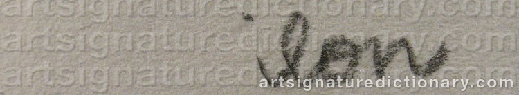 Signature by Ilon WIKLAND