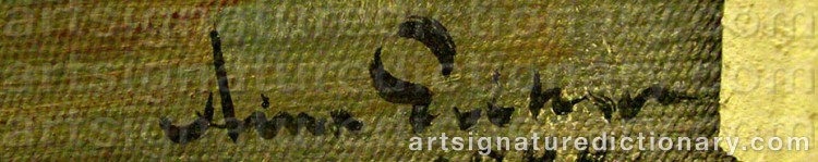 Signature by Aina ERIKSSON-ENCKELL