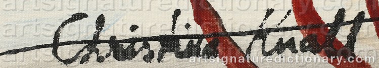 Signature by Christina KNALL