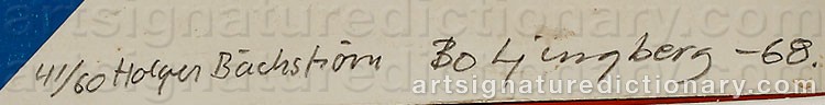 Signature by BECK AND JUNG