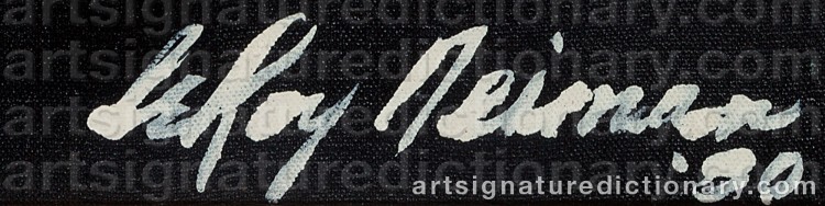 Signature by Leroy NEIMAN