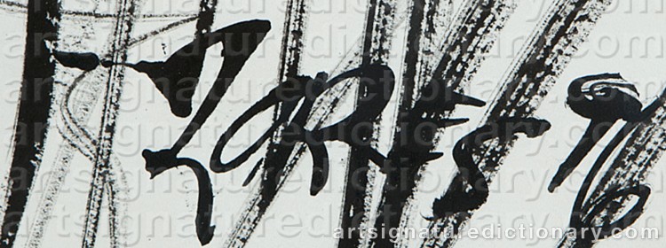 Signature by Milford ZORNES