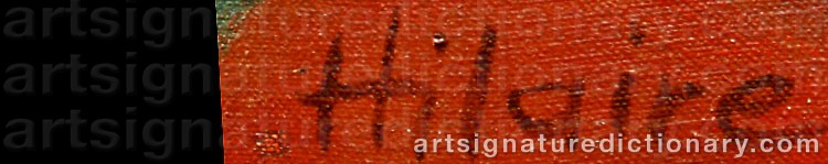 Signature by Camille HILAIRE