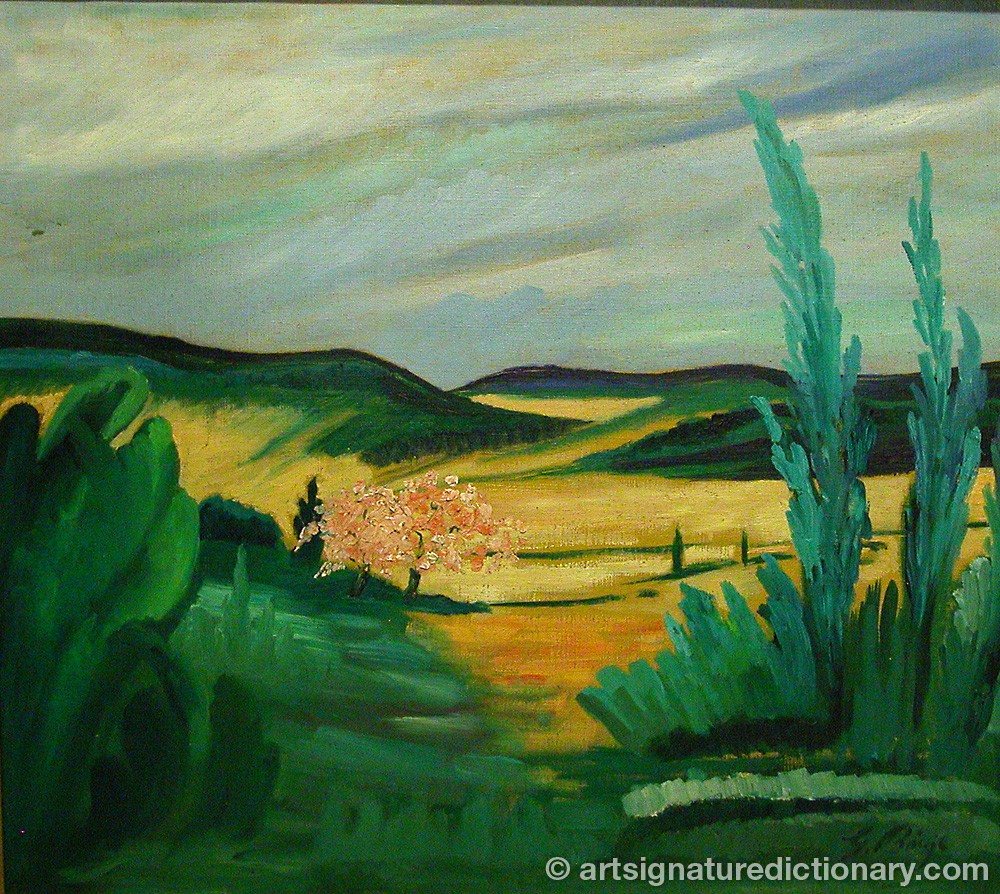 Close-up details showing Gideon BÖRJE signature forgery characteristics