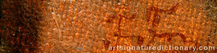 Signature by Ferdinand FAGERLIN