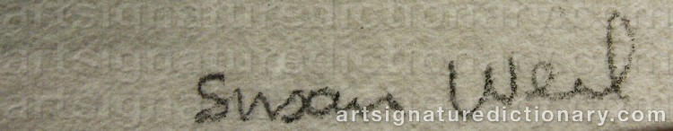 Signature by Susan WEIL