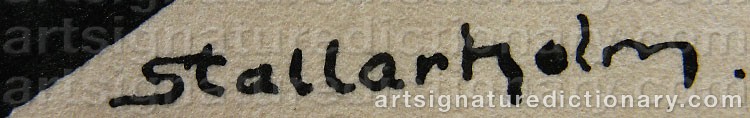 Signature by Uno STALLARHOLM