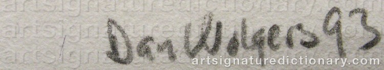 Signature by Dan WOLGERS