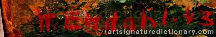 Signature by Konrad EKDAHL