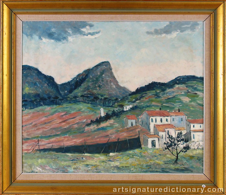 Close-up details showing Olle HJORTZBERG signature forgery characteristics