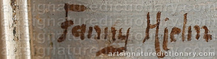 Signature by Fanny HJELM