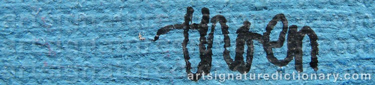 Signature by Petter THOEN