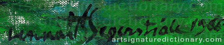 Signature by Lennart SEGERSTRÅLE