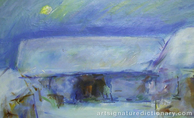 Close-up details showing Oluf HØST signature forgery characteristics