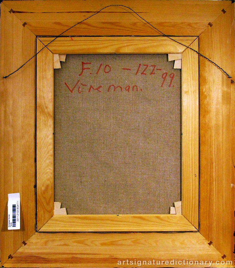 Close-up details showing Bengt LINDSTRÖM signature forgery characteristics