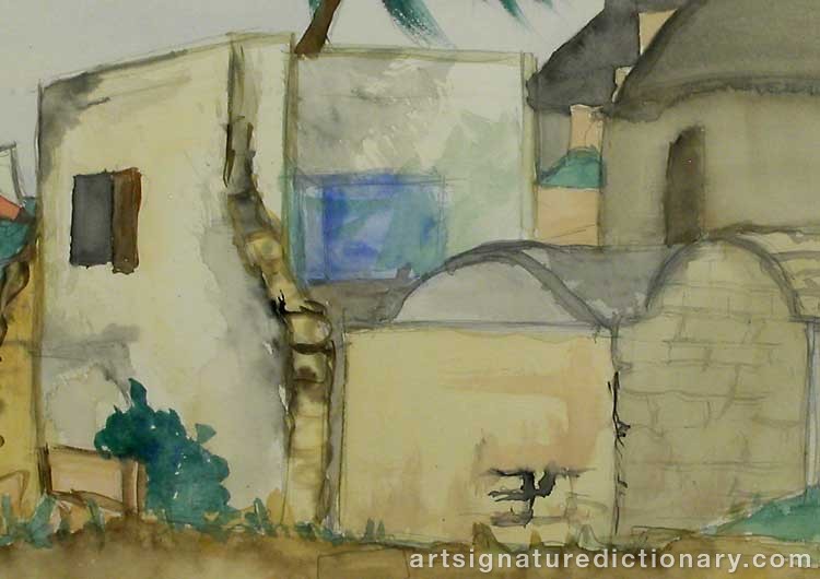 Close-up details showing Hugo BACKMANSSON signature forgery characteristics