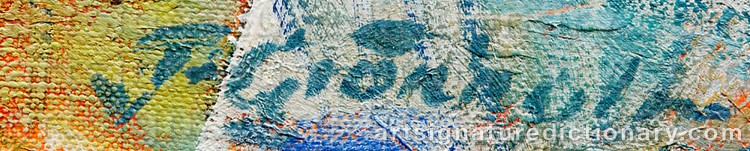 Authentic signature by Paul GRÖNHOLM on Painting/Watercolour artwork