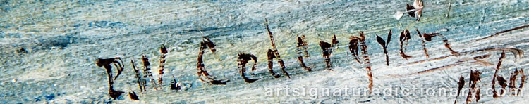 Signature by Per Wilhelm CEDERGREN