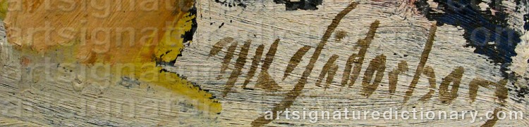 Signature by Nils SÖDERBERG