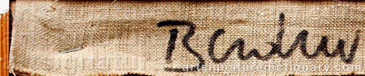 Signature by Frank BADUR