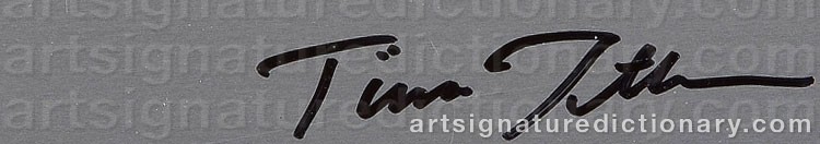 Authentic signature by Tiina ITKONEN on  artwork
