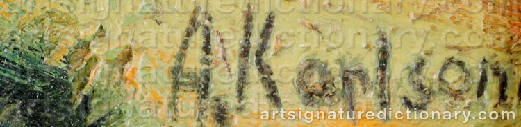Signature by Axel KARGEL