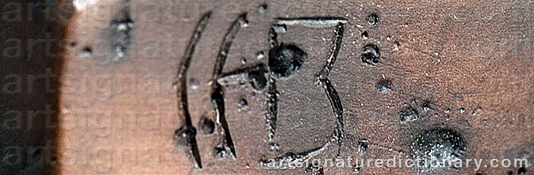 Signature by Carl Einar BORGSTRÖM