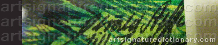 Signature by Gerald STEFFE