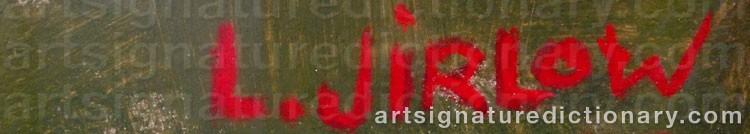 Signature by Lennart JIRLOW