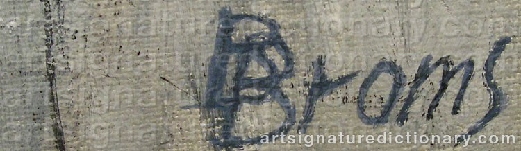 Signature by Birgit BROMS