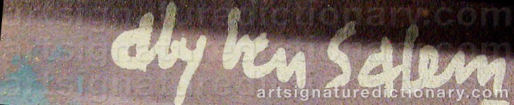 Signature by Aly Ben SALEM