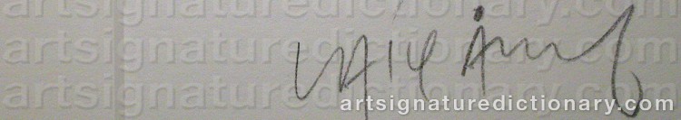 Signature by Lasse ÅBERG