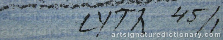 Signature by Harald LYTH