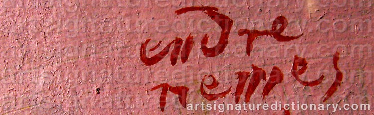 Signature by Endre NEMES
