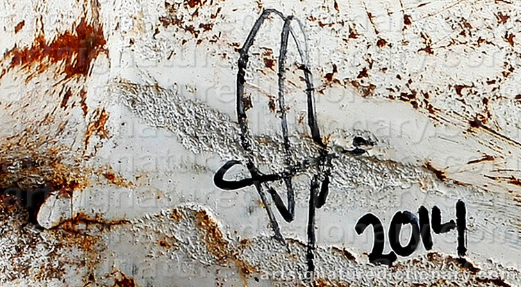 Authentic signature by Andreas WARGENBRANT on Sculpture artwork