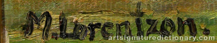 Signature by Monica LORENTZON