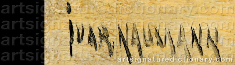 Signature by Ivar NAUMANN