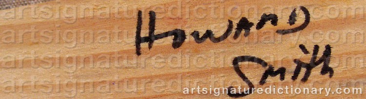 Signature by Howard SMITH