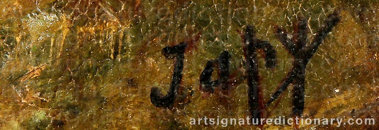 Signature by Louis Aime JAPY