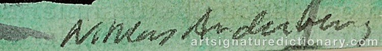 Signature by Niklas ANDERBERG