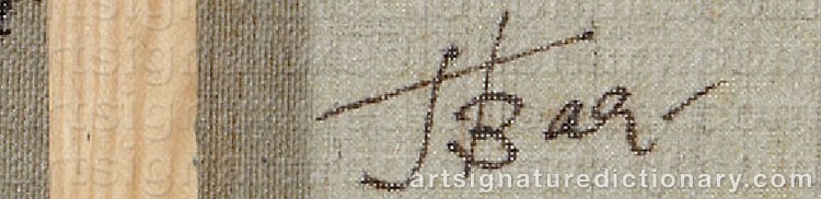 Authentic signature by Gennadi VASSILKOV on artwork