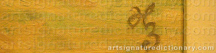 Signature by Hugo ZUHR