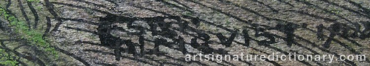 Signature by Ester ALMQVIST